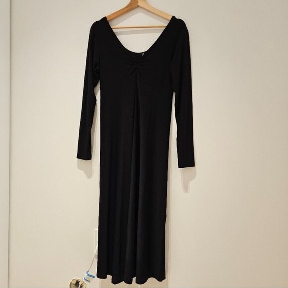 Sympli Black Stretch Dress 10 - Picture 6 of 8